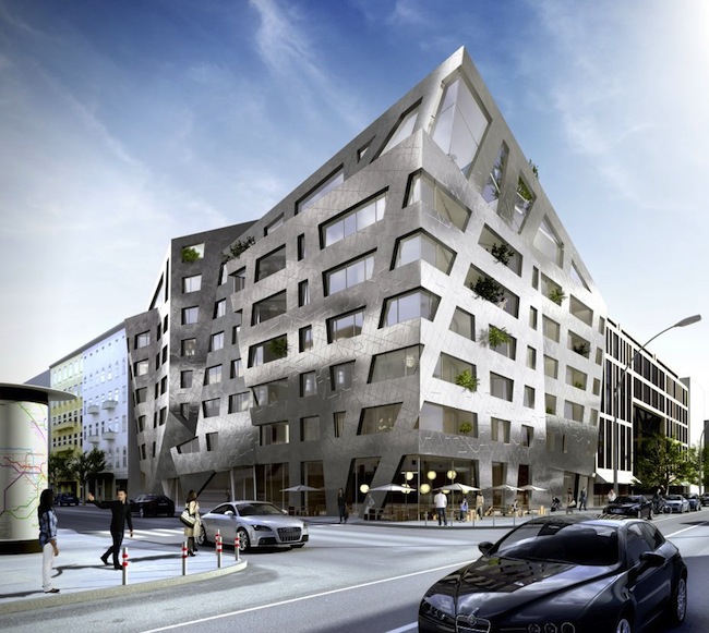 Architecture | Studio Daniel Libeskind Announces Metallic Ceramic Facade for Berlin Building