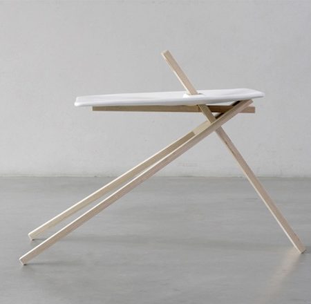 Tripod table by Noon Studio.