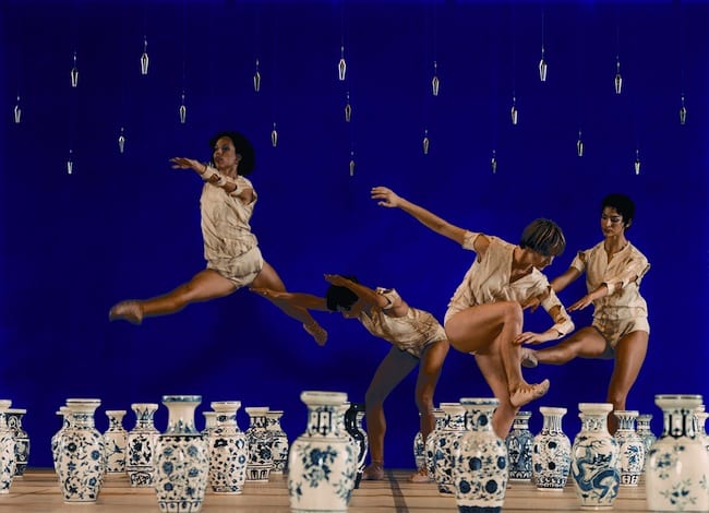 Other  | Deborah Colker’s “Vasos:” Choreography with Ninety Blue and White Vases.