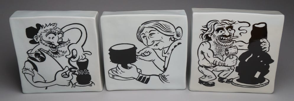 Art | Matthew Causey’s Famous Potter Plaques Available at CFile Shop