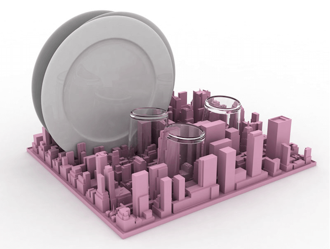 Design | Luca Nichetto Turns Manhattan Into A Dish Rack