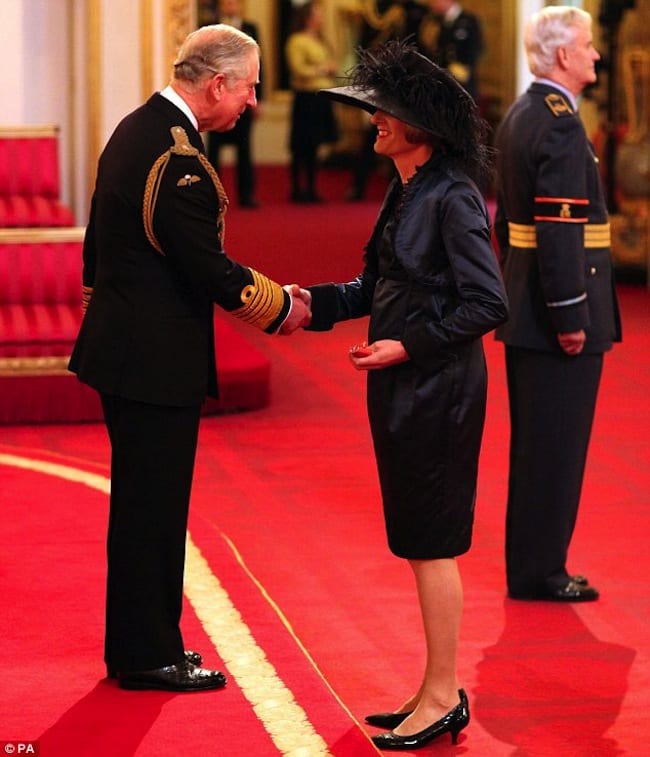 Milestone | Grayson Perry Receives the Queen’s CBE from Prince Charles at Buckingham Palace