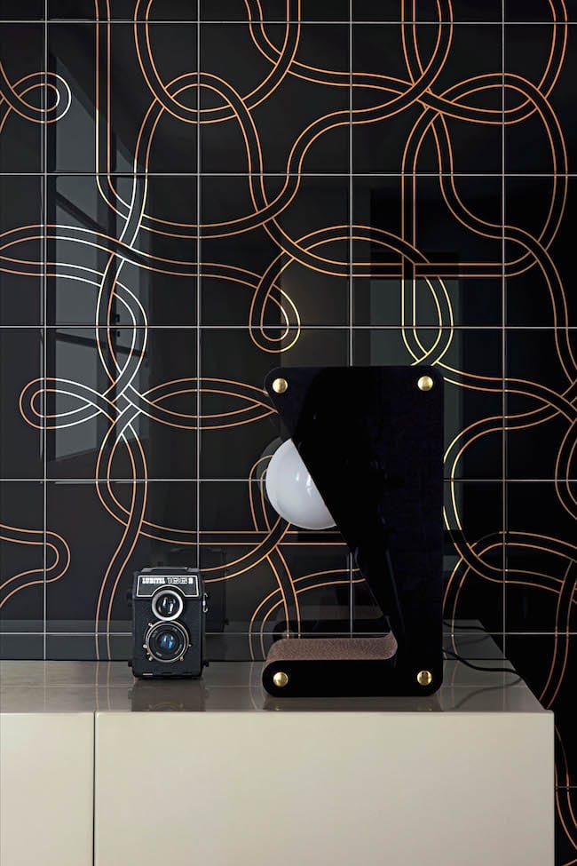 Design | Robert Dawson’s Labyrinthine tiles for Ceramica Bardelli