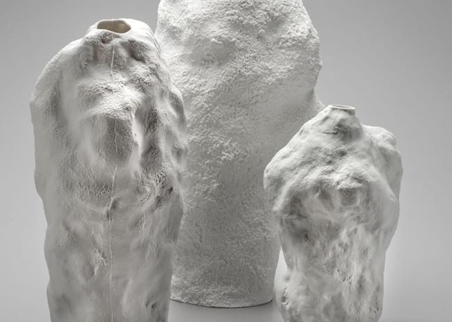 Design + Discussion | Experimental Vases Created using Snow, Gunpowder and Water Balloons