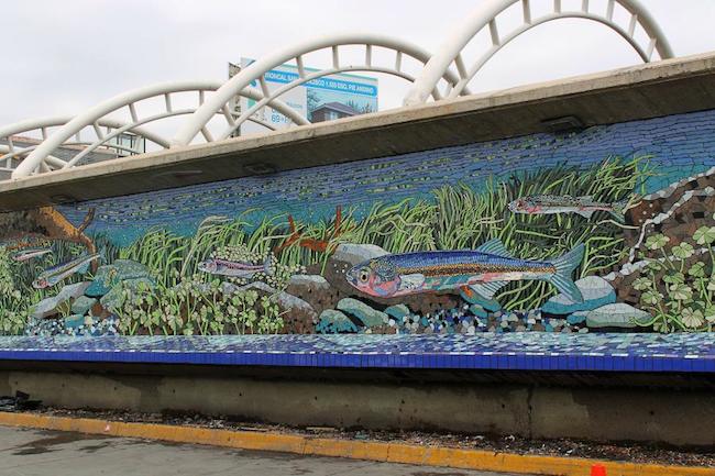 Public Art | A Mosaic Menagerie in Puente Alto, Chile