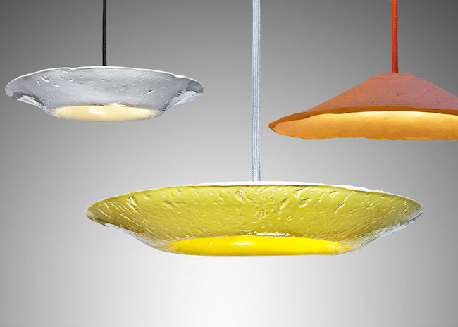 Design | Porcelain Paper Lamps by Ahsayne Studio