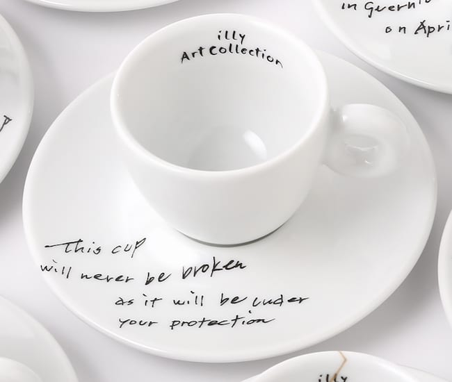 Design | Yoko Ono’s Mended Espresso Cups for illy Art Collection