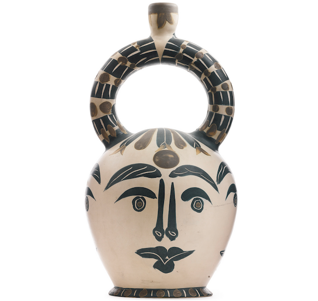 Pablo Picasso, Vase Aztèque Aux Quatre Visages, 1952, <b>ceramic vase</b>, ... - 7-auctions