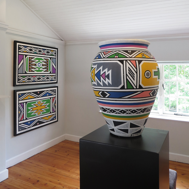Exhibition | A Birthday Show, “Esther Mahlangu 80” at Irma Stern, Cape Town