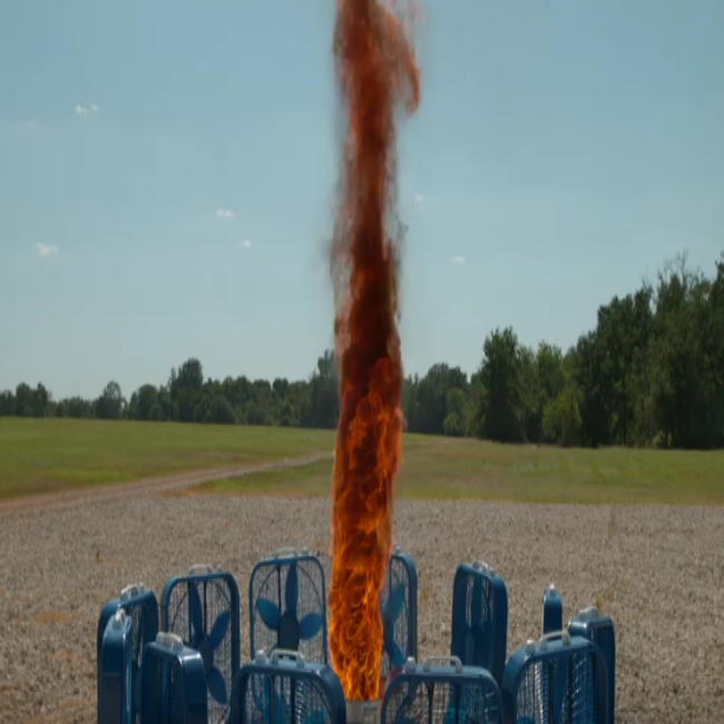 Video | A Fire Tornado in High-Definition Slow Motion