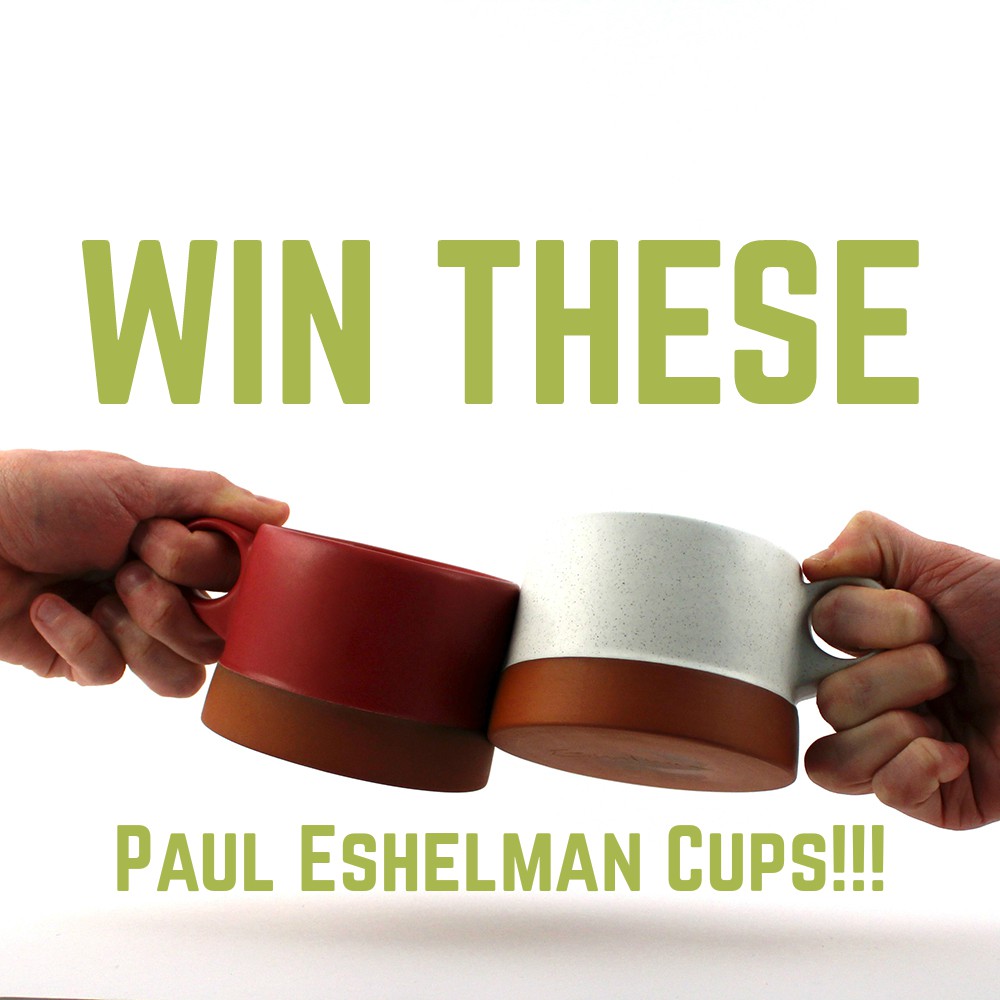 Giveaway | Win These Cups by Paul Eshelman!