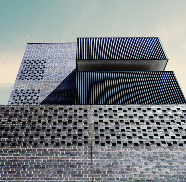 Architecture | Black Brick Apartments in Melbourne Span Time