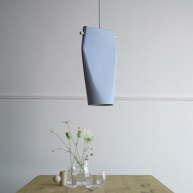 Design | Dent Lamps by Skrivo play with Clay in Profile