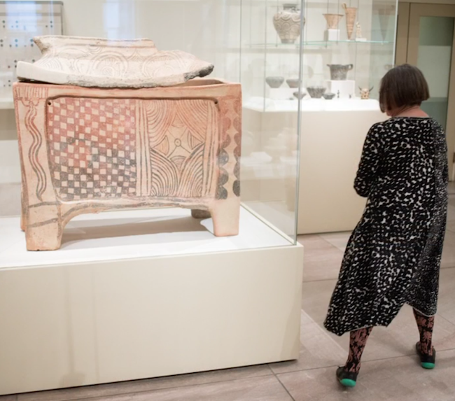 Video | Betty Woodman Reviews an Ancient Clay Sarcophagus
