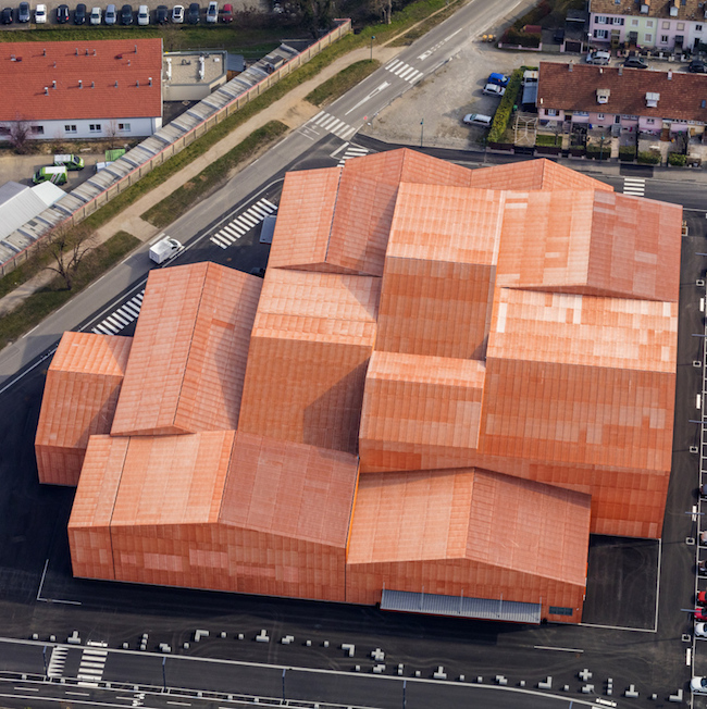 Architecture | FORUM Associative: Manuelle Gautrand’s Not-Quite Brick Building