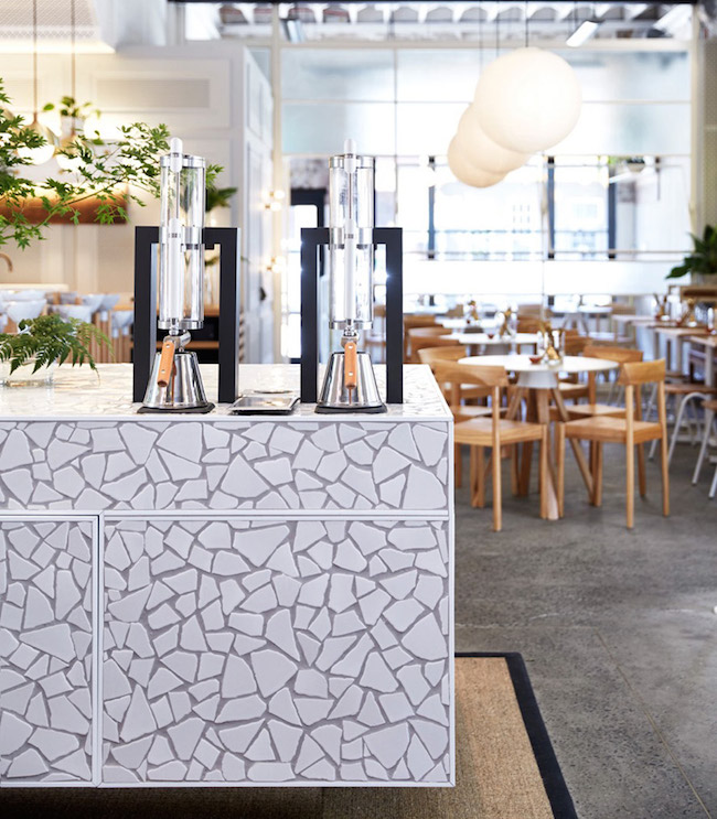 Design | Japanese-Inspired Display in Sydney Tea Bar