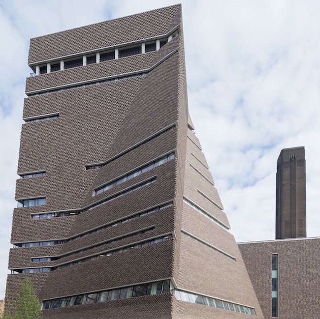 Architecture + Brick | Tate Modern Switch House: Contemporary Art Monolith in London