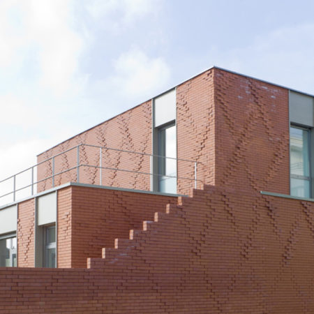 contemporary brick architecture