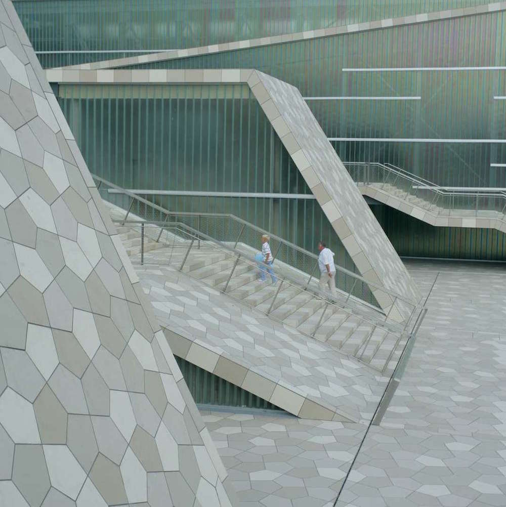 Architecture + Tile | Croatian Sports Center Mimics Rock Walls