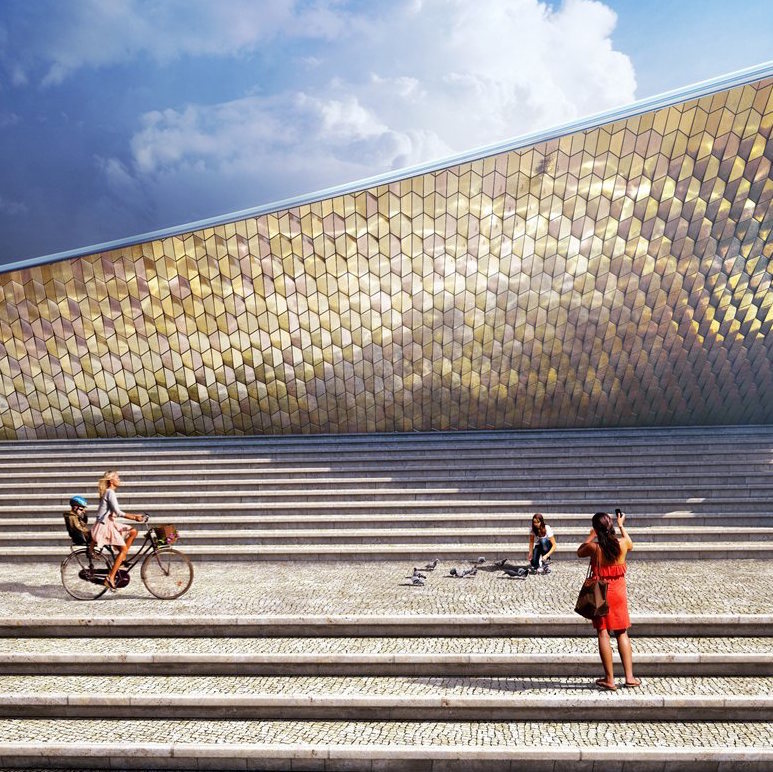 Architecture | A Ribbon of 3D Tiles for Lisbon’s MAAT Museum by Amanda Levete