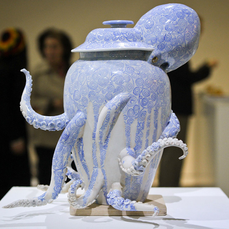 Spotted | Blue and White Octopi, Miniature Universes and more!