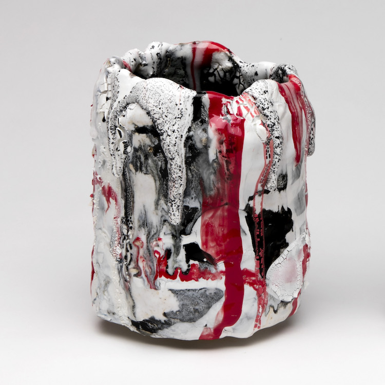 Auction | Brian Rochefort’s Radical Gloopy Glaze Cups Available for Bid