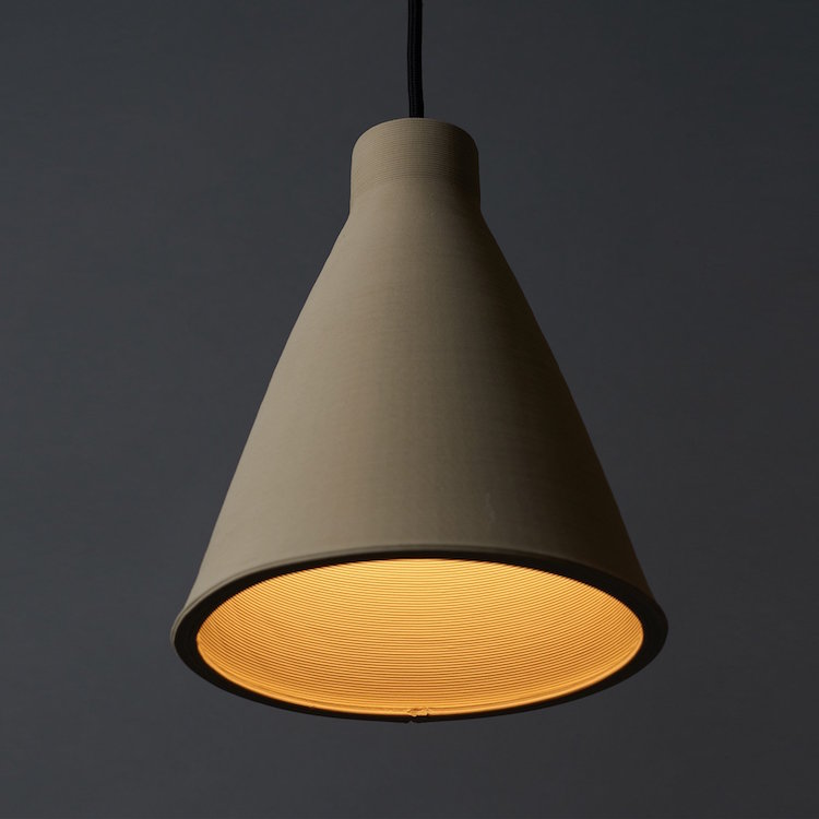 Design | Tom Fereday’s PELO, a 3D Printed Coil Pendant Lamp