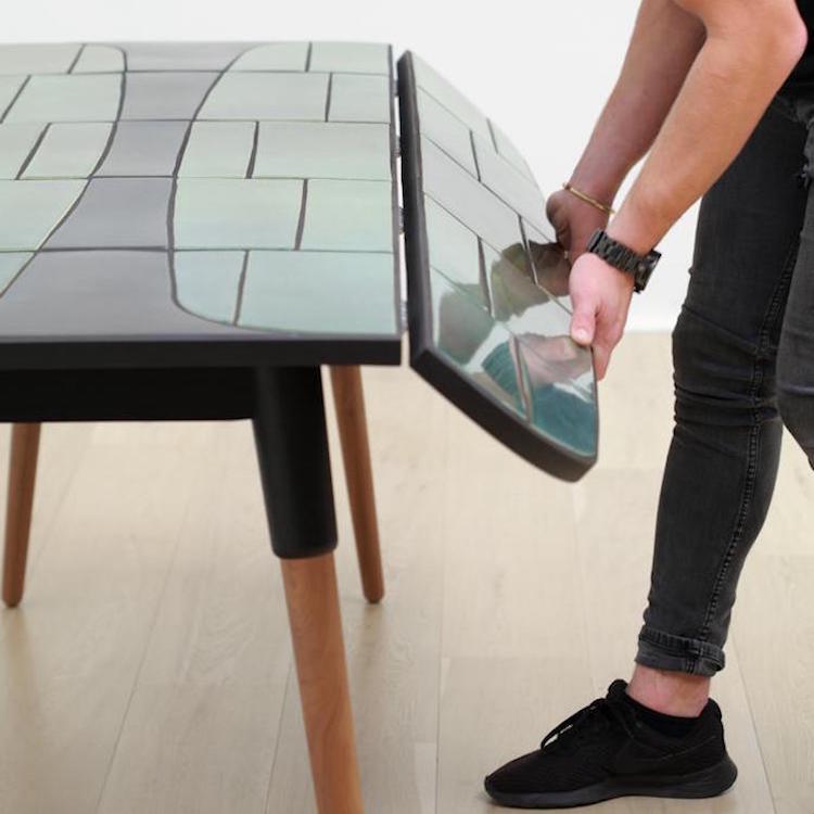 Design | Wiid Design + Ceramic Matters’ Collaborative Tile Table Collection
