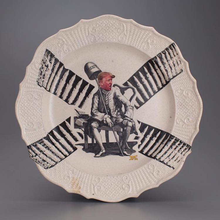 Spotted | UPDATED Trump-y Transferware, Ceramic Fortresses, Sexy Travel Mugs + more!