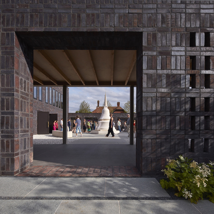 Architecture | Ahimsa, New Brick Retreat Center Follows Buddhist Principle