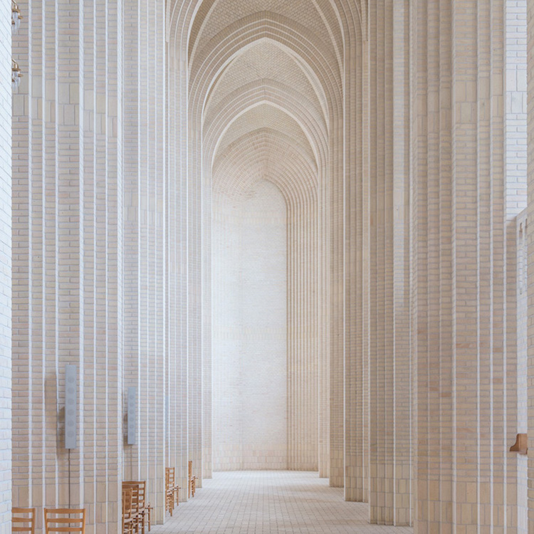 Architecture | Glorious Vaulted Halls of Copenhagen’s Vast Expressionist Church
