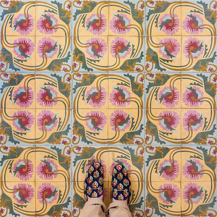 Tile | Sebastian Erras’ Collection of Charming Mosaic + Tile Floors