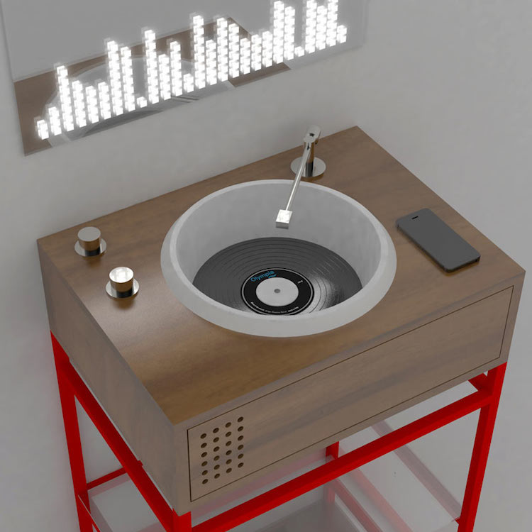 NewsFile | Scratch + Spin, a Vinyl-inspired Bathroom + Women in Architecture Awards