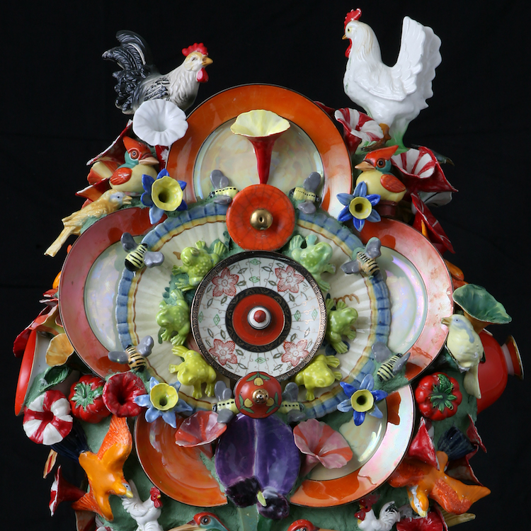 Art | Joan Bankemper’s Sculptural Mosaic Mandalas at Nancy Hoffman Gallery