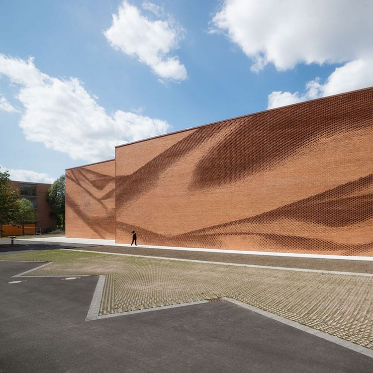 Feature | Rippling Brick Architecture Inspired by Beethoven Monument
