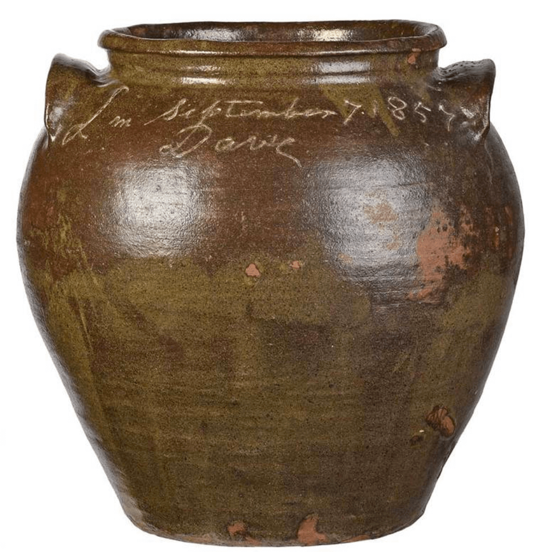 Marketplace | Rago and Brunk: Slave Potter, Dave Drake’s 1857 pot sells for $184,500